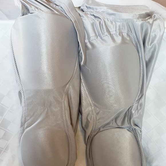 Football Pants with Pads, Silver, Size Adult Large, NWT - Picture 4 of 16